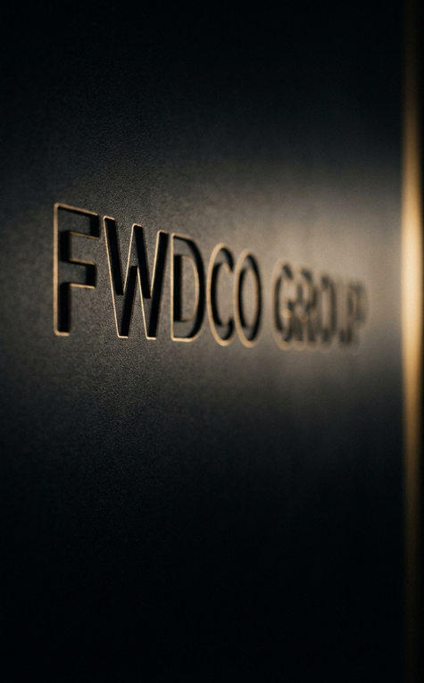 FWDCO Group engraved monogram